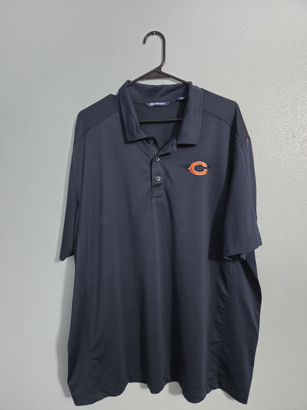 Chicago Bears Men's Navy Performance Polo #122